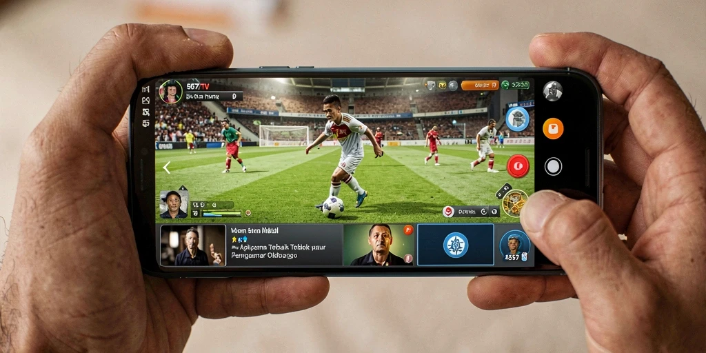 Screenshot gameplay 567TV menampilkan momen pertandingan yang mendebarkan.