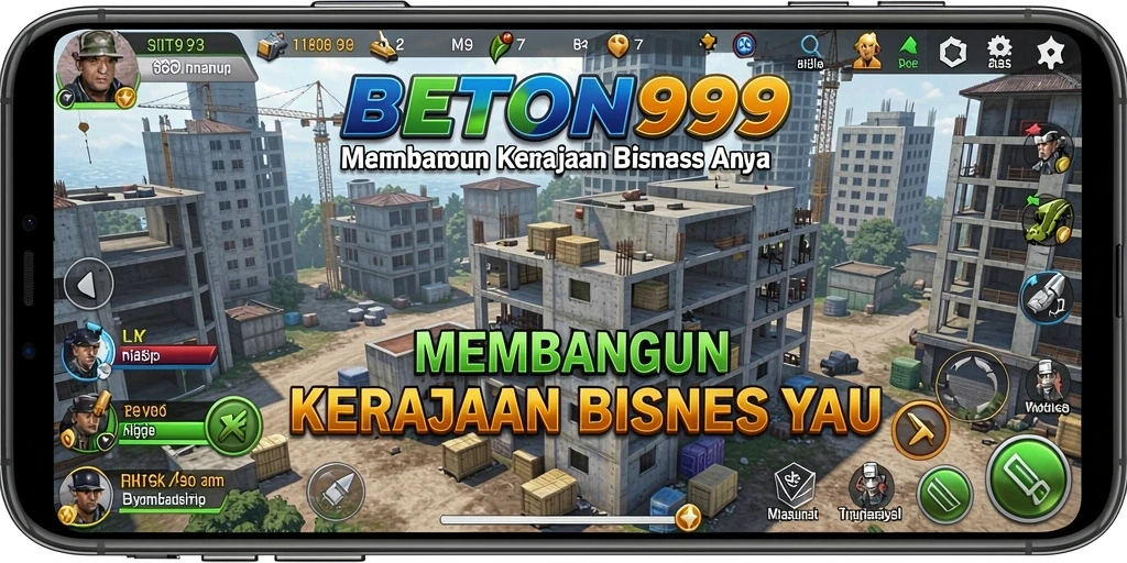 Tampilan gameplay yang menarik di BETON999 menunjukkan dunia bisnis Tycoon.