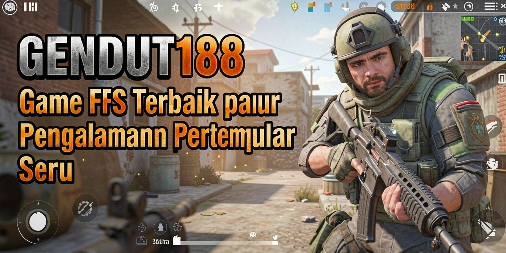 Screenshot gameplay seru di GENDUT188 yang menunjukkan aksi tembak-menembak.