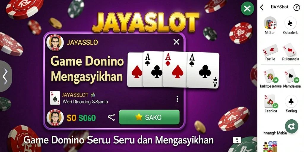 Tampilan gameplay JAYASLOT yang menarik dan dinamis.
