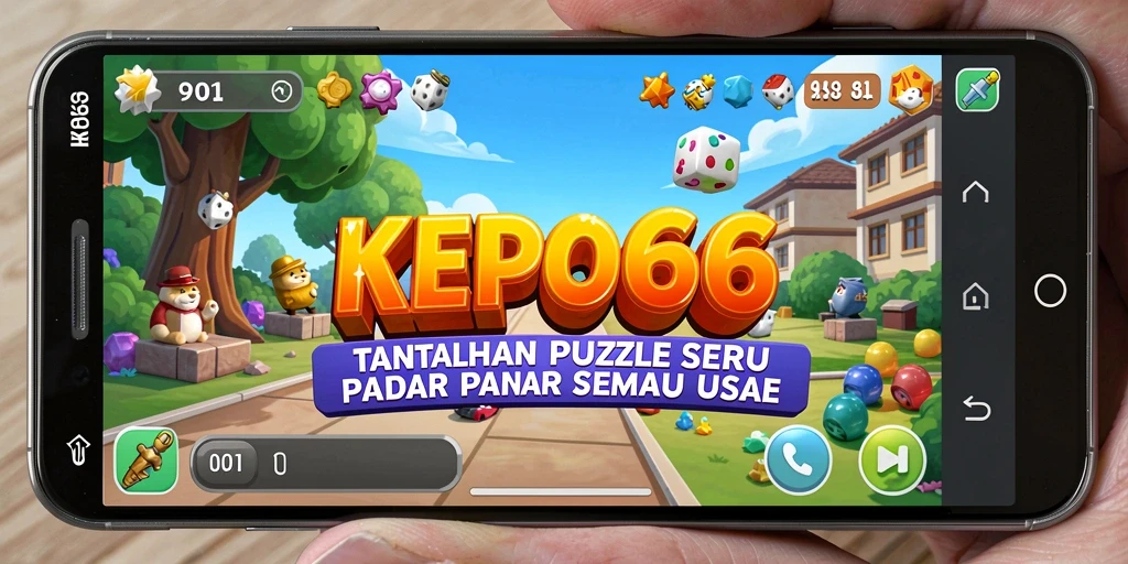 Tampilan gameplay seru dari KEPO66 dengan variasi teka-teki yang menarik.