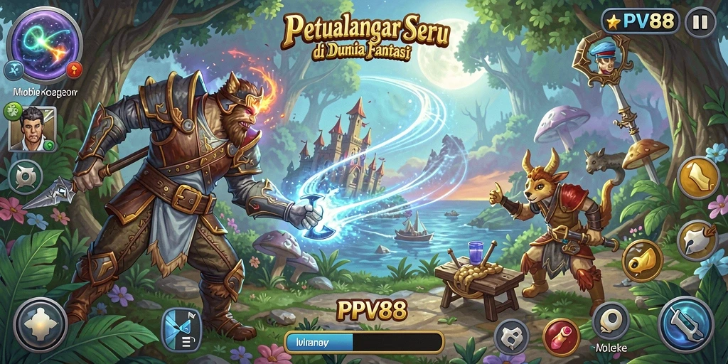 Tangkapan layar gameplay PPV88 dengan petualangan yang mendebarkan.