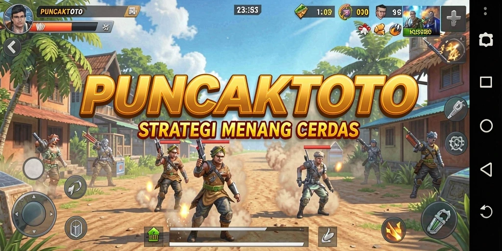 Screenshot gameplay PUNCAKTOTO dengan aksi strategi yang menarik.